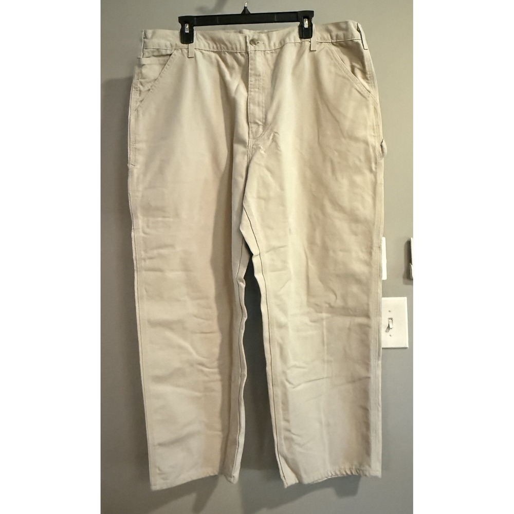 Carhartt Pants Carpenter Dungaree Vintage Y2K Canvas Mens 40x30 Actual